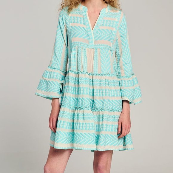 Devotion Twins Embroidered Ella Tunic Dress